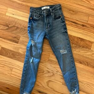 Zara girls jeans size 6